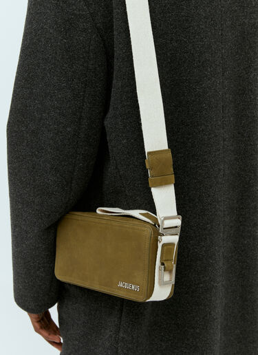 Le Cuerda ホリゾンタル クロスボディバッグ Jacquemus Le Cuerda ホリゾンタル クロスボディバッグ グリーン jac0154022