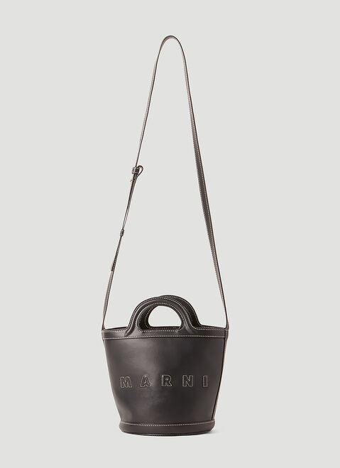 Marni Mini Bucket Shoulder Bag Black mni0254006
