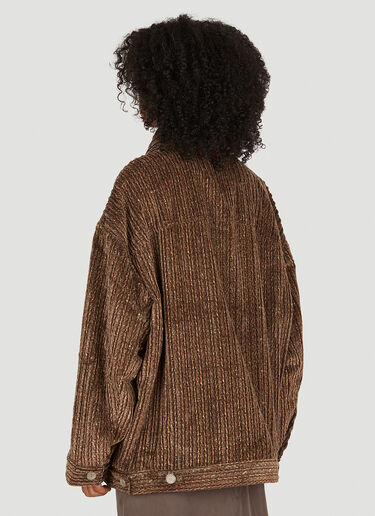 Acne Studios Cord Over Shirt Brown acn0250036