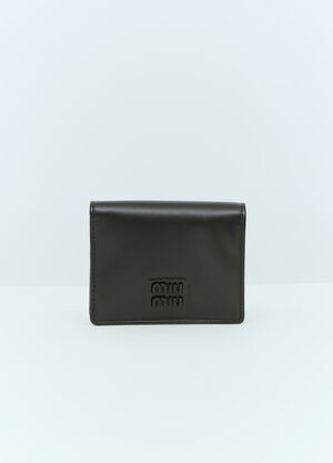 Saint Laurent Small Leather Wallet Black sla0255096