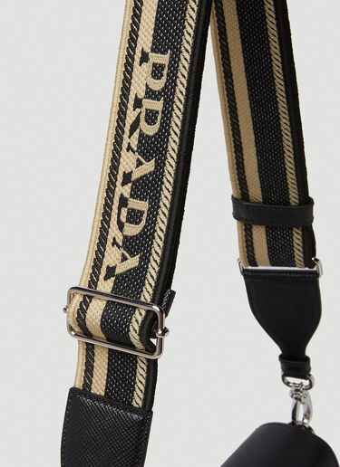 Prada Saffiano Leather Crossbody Bag Black pra0149067