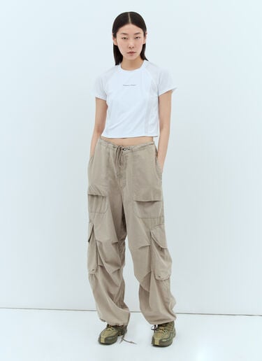 RUNNING ORDER Cassey 短款 T 恤  白色 run0356004
