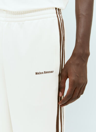 로고 자수 트랙 팬츠 adidas by Wales Bonner 로고 자수 트랙 팬츠 화이트 awb0354011