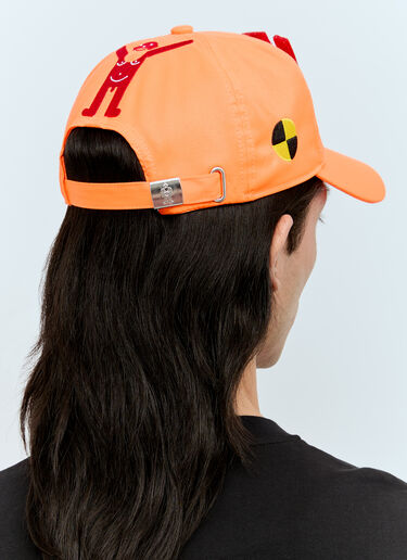 Walter Van Beirendonck W Baseball Cap Orange wlt0156023