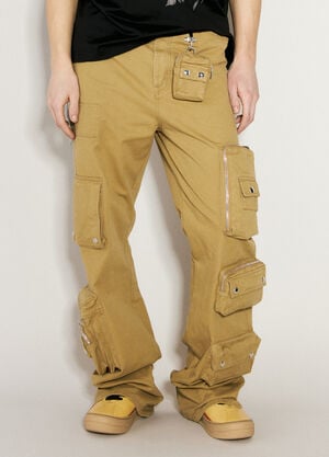 Lanvin x Future Utility Pockets Pants Yellow lvf0157007