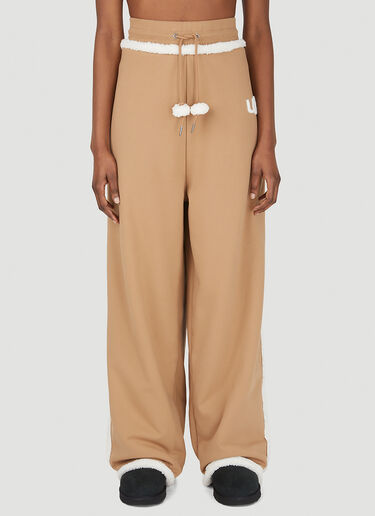 Ugg x Telfar Logo Track Pants Brown ugt0346028