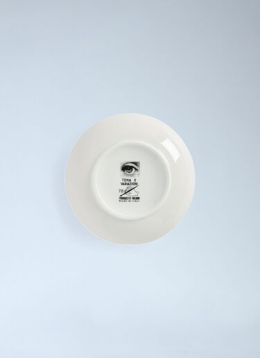 Fornasetti Tema e Variazioni N.78 Round Box White wps0691814