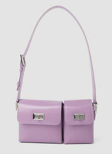 BY FAR Baby Billy Shoulder Bag Lilac byf0251022