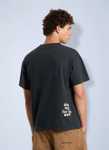 Palm Angels Surf Boy Regular T-Shirt Grey pma0166239