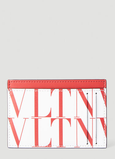 Valentino VLTN Times Card Holder White val0145040