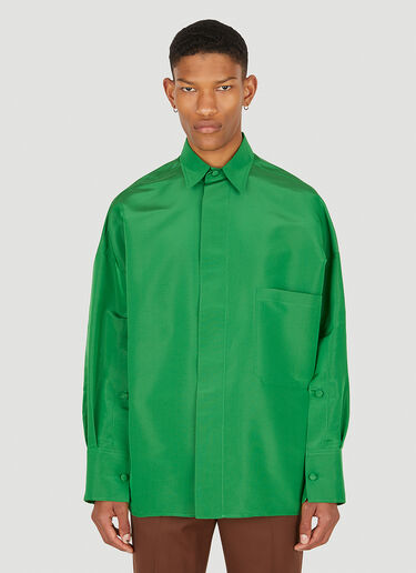 Valentino 经典衬衫 绿 val0148001
