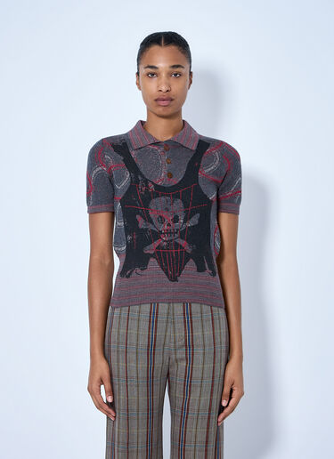 LN-CC® - Vivienne Westwood: Cutlass Polo - Purple Vivienne Westwood Cutlass Polo Purple vvw0266010