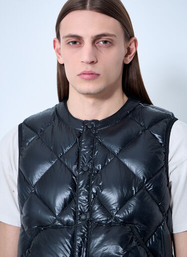 And Wander Quilted Down Vest Black anw0149004