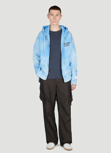 Gallery Dept. Tie-Dye Hooded Sweatshirt Blue gdp0153009