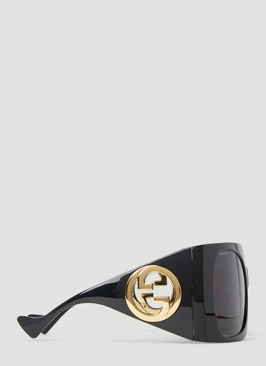 Gucci GG1255S 超大太阳镜 黑色 guc0252131