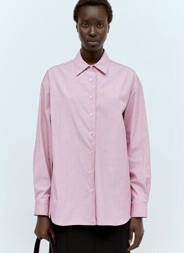The Row Attica 衬衫  粉色 row0256023