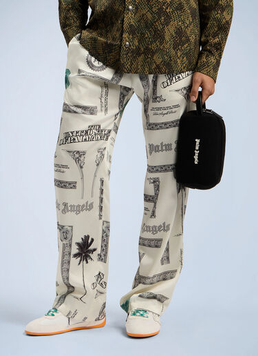 Classic Logo Pouch Palm Angels Classic Logo Pouch Black pma0162068