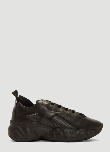 Rockaway Technical Leather Sneakers Acne Studios Rockaway Technical Leather Sneakers Black acn0136002