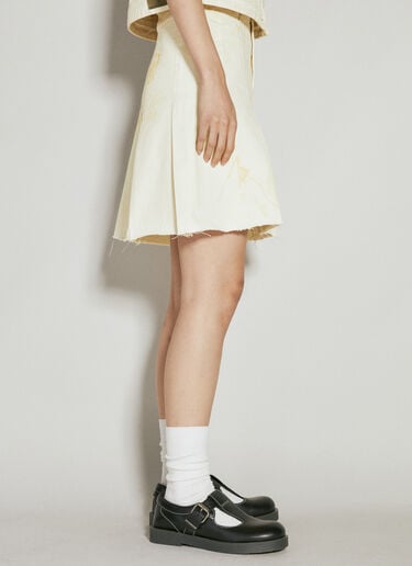 Pleated Wrap Skirt Our Legacy Pleated Wrap Skirt Beige our0255008