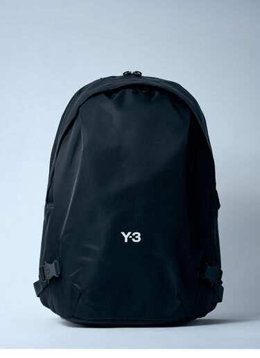Y-3 Logo Patch Backpack Black yyy0160009