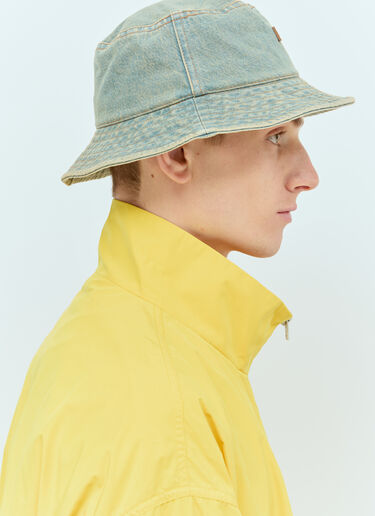 Acne Studios 徽标贴饰牛仔渔夫帽 蓝色 acn0355007
