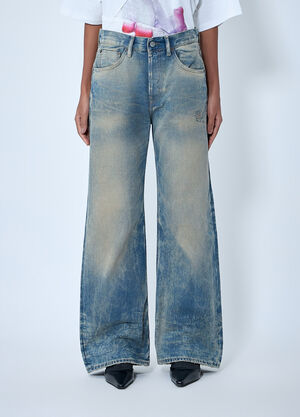 Acne Studios 2021F Five-Pocket Jeans Blue acn0263011