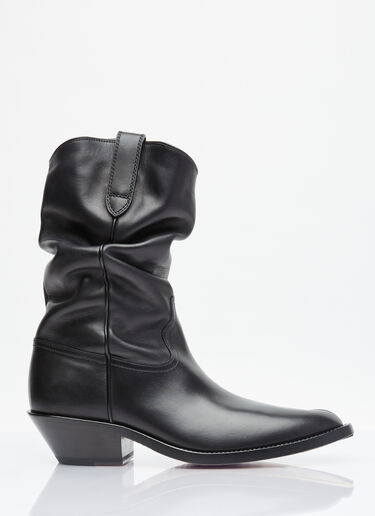 Maison Margiela Tabi Western Boots Black mla0153027