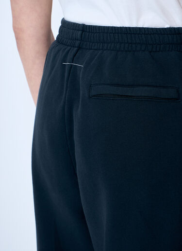 MM6 Maison Margiela Logo Patch Track Pants Black mmm0259010
