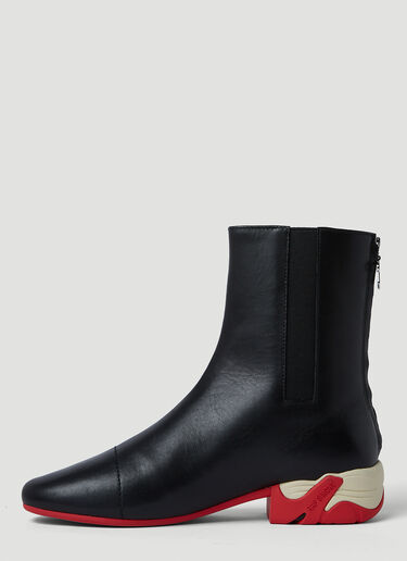 Raf Simons (RUNNER) Solaris High Boots Black raf0150034