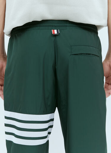 Thom Browne Four-Bar Track Pants Green thb0154002