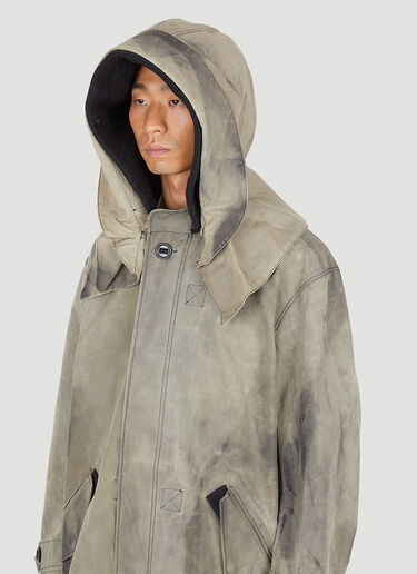 Applied Art Forms Modular Parka Coat Grey aaf0150001