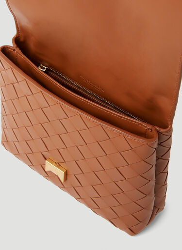 Bottega Veneta Intrecciato Mini Shoulder Bag Brown bov0253047