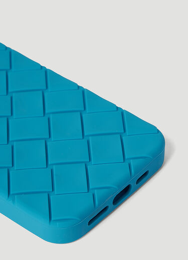 Intreccio iPhone 13 Phone Case Bottega Veneta Intreccio iPhone 13 Phone Case Blue bov0150054