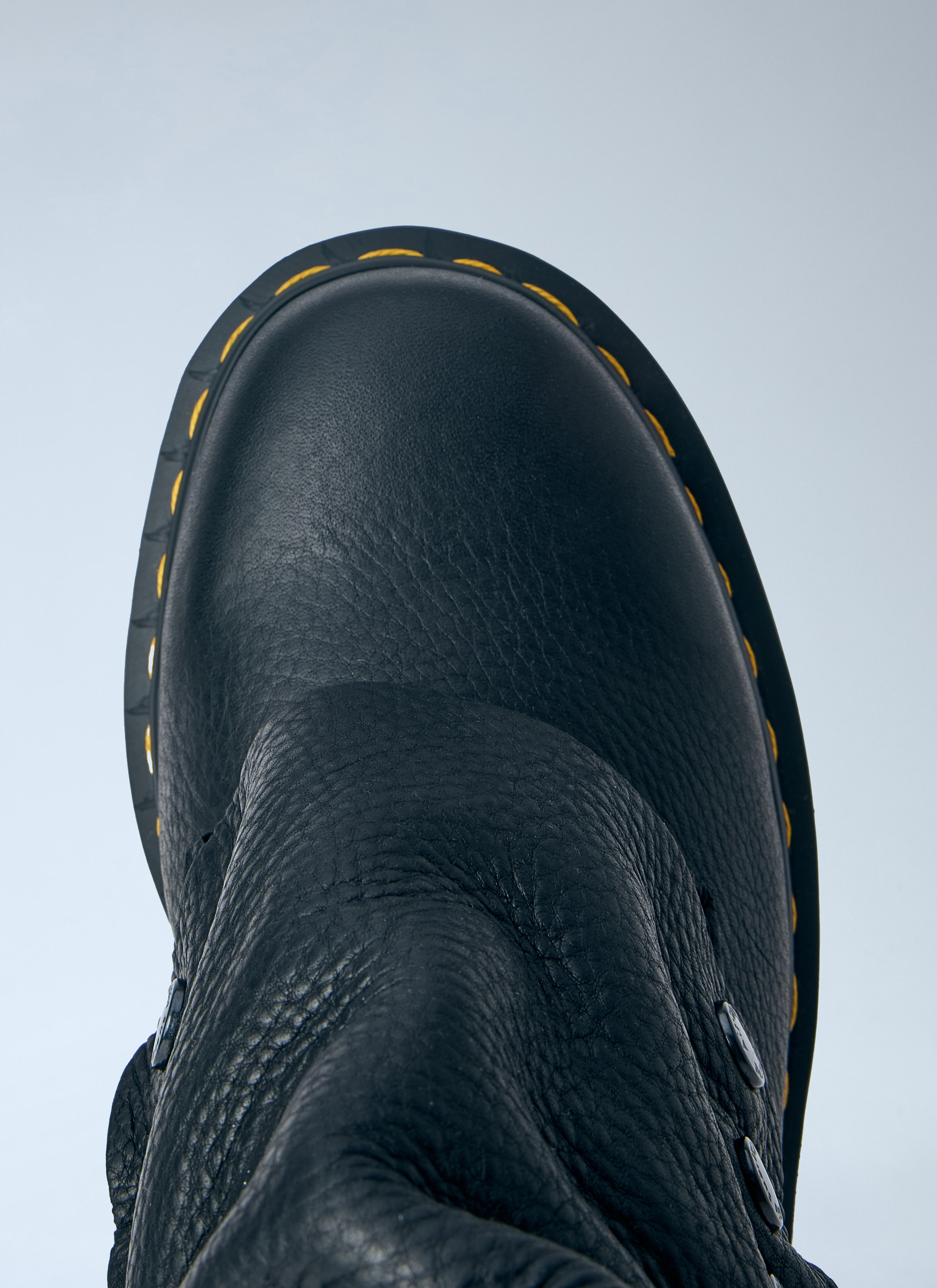 LIMI Feu Women's' x Dr. Martens DOT Button Boots in Black | LN-CC®