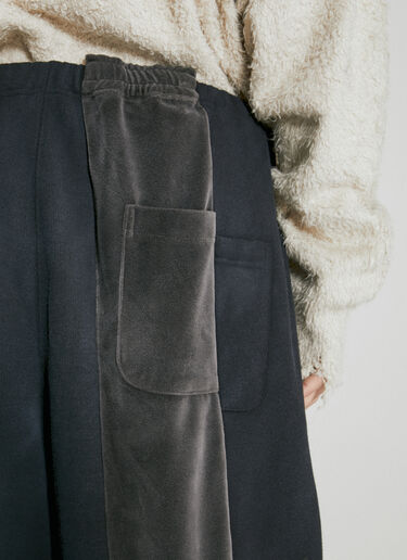 バーティカルスイッチングパンツ Maison Mihara Yasuhiro バーティカルスイッチングパンツ ブラック mmy0154003