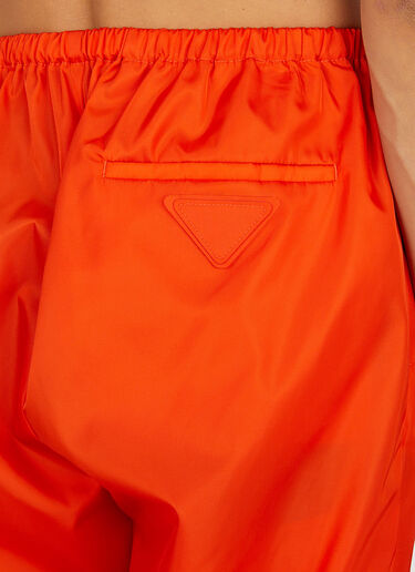 Prada Re-Nylon 파자마 트랙 팬츠 오렌지 pra0150006