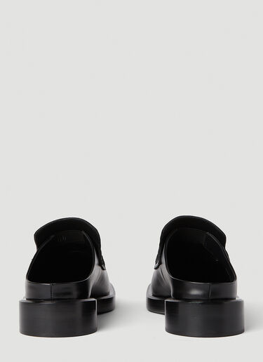 Versace Squared Loafers Black ver0152023