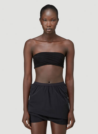 Rick Owens Bandeau Top Black ric0244009