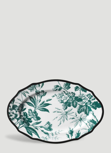 Herbarium Oval Tray Gucci Herbarium Oval Tray Green wps0644001
