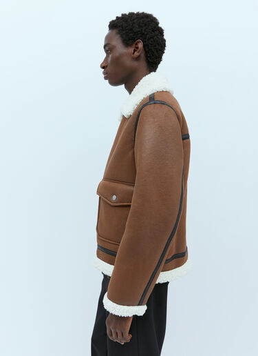 A.P.C. Tommy Aviator Jacket Brown apc0154001