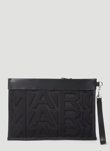 Marc Jacobs Monogram Large Clutch Bag Black mcj0253033