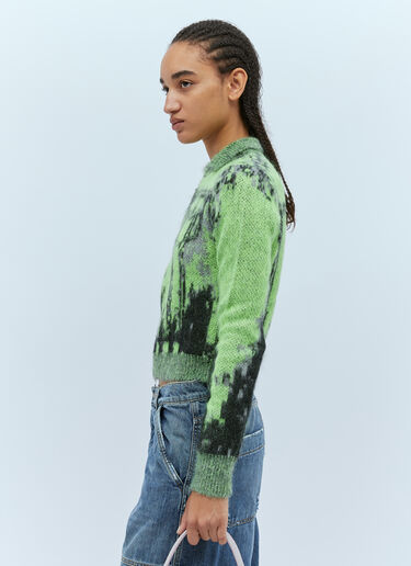 M-Taphos Fuzzy Sweater Diesel M-Taphos Fuzzy Sweater Green dsl0254008
