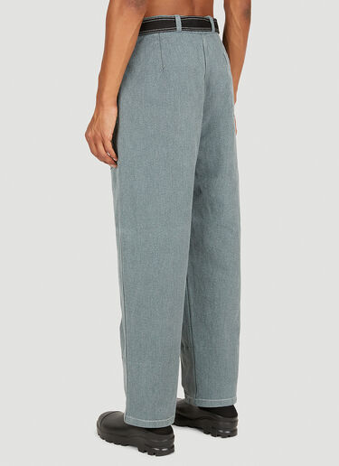 OAMC RE-WORK Swiss Army Pants Blue omr0150003