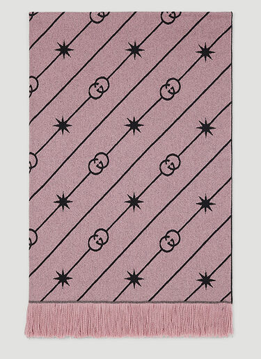 Gucci Diagonal Plaid Blanket Pink wps0690082