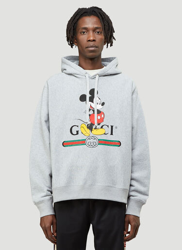 Gucci X Disney Hooded Sweatshirt Grey guc0143021