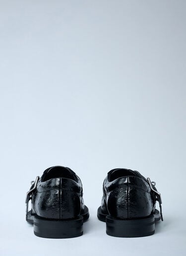 O Ring Leather Shoes Martine Rose O Ring Leather Shoes Black mtr0162020