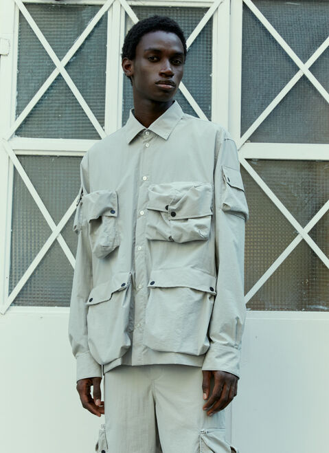 Botter Utility Pocket Overshirt Grey bot0154005