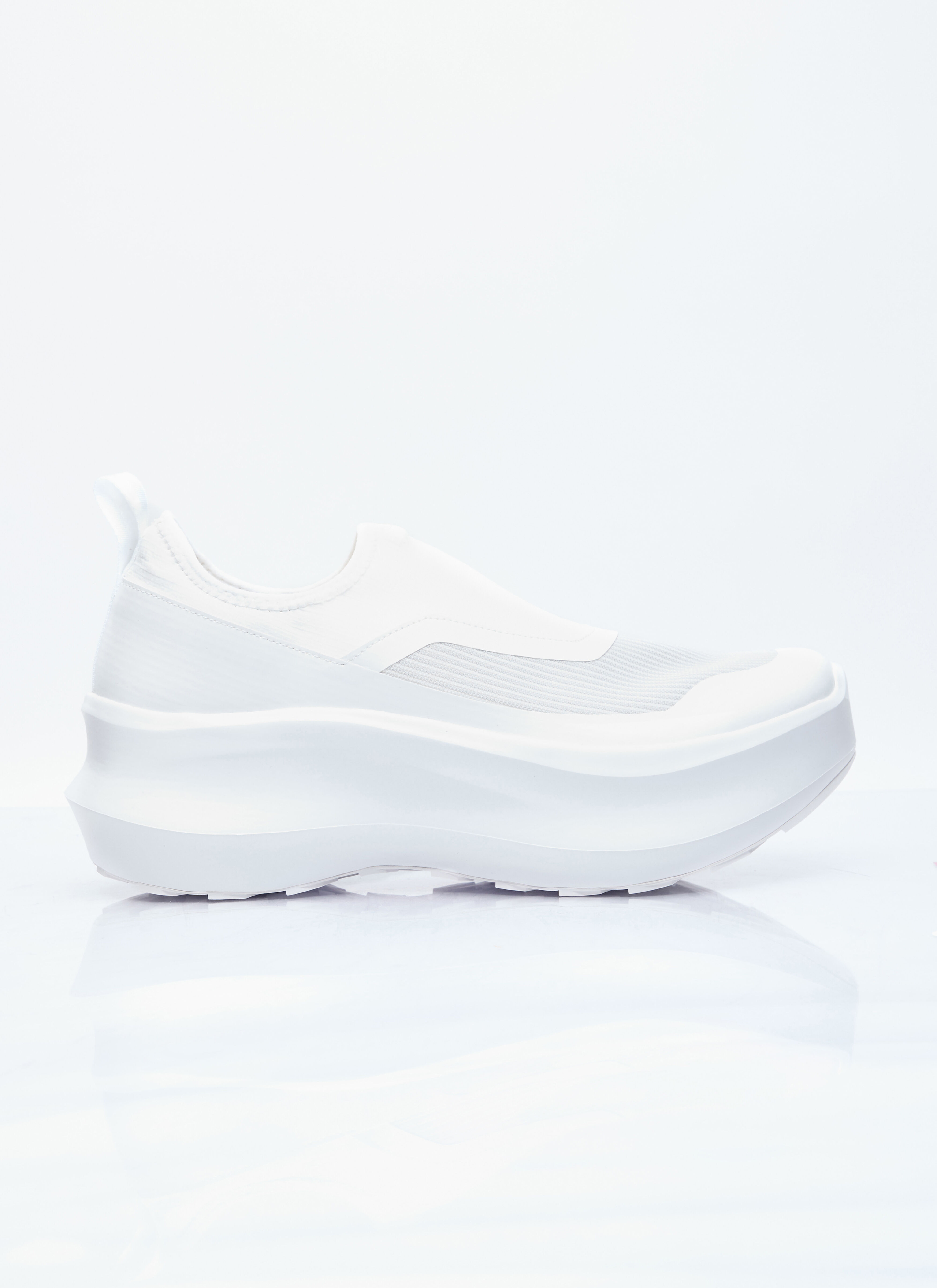 Comme Des Garçons x Salomon Slip-On Platform Sneakers White cds0354002