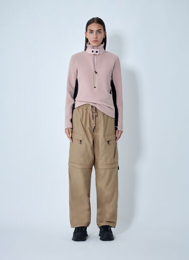 Contrast Panel Sweatshirt Moncler Grenoble Contrast Panel Sweatshirt Pink mog0262014
