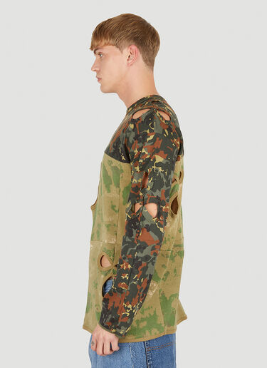 Balaclava Camouflage Long Sleeve T-Shirt PROTOTYPES Balaclava Camouflage Long Sleeve T-Shirt Green typ0350007